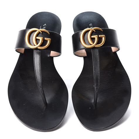 gucci thong sandals dupe|authentic black gucci thong sandals.